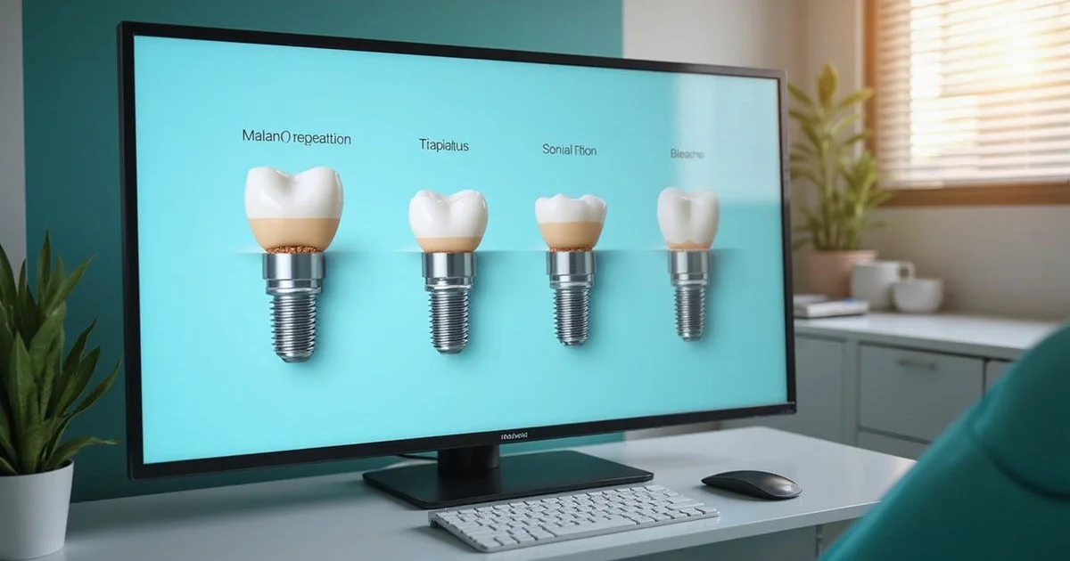 Step-by-step dental implant procedure from consultation to final crown placement
